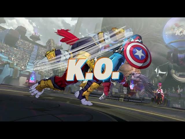 Video thumbnail for Marvel Tōkon: Fighting Souls - Arcadia Rumble: Chiba Avatar Rumble & KO Fight Multiplayer Gameplay