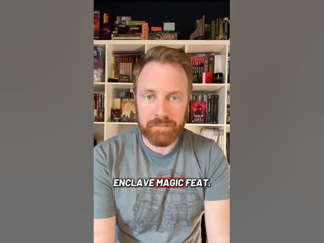 Video thumbnail for The new Enclave Magic feat for DnD makes you even better at working with beasts