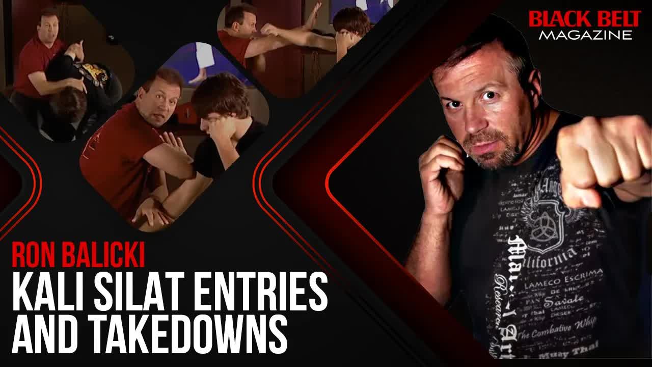 Video thumbnail for blackbelt_magazine: kali silat: entries, takedowns & self-defense with ron balicki