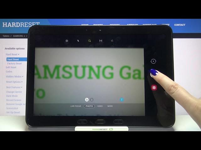 Video thumbnail for How to Use Camera Timer on SAMSUNG Galaxy Tab Active Pro - Set Up Selfie Timer