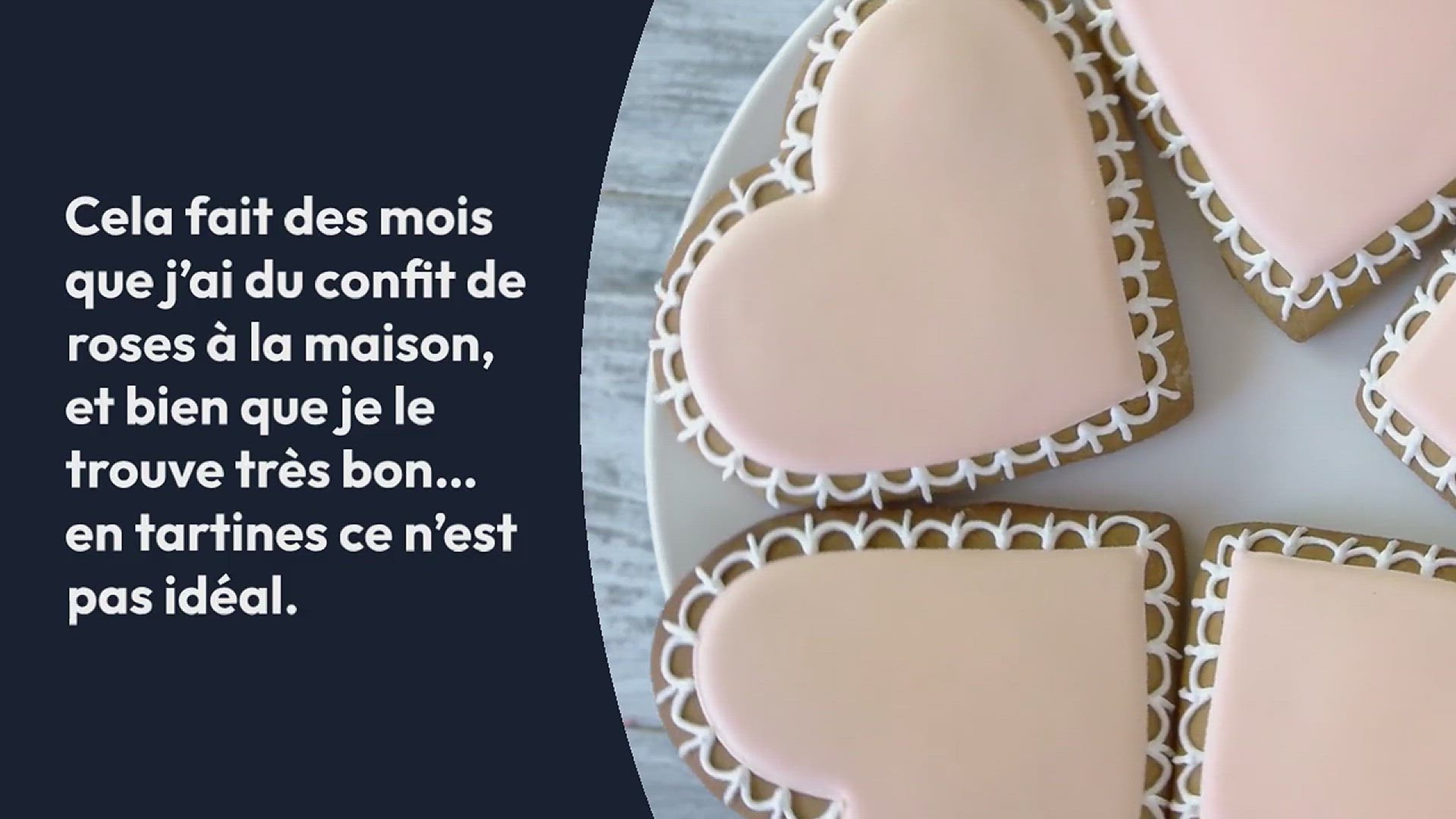 Video thumbnail for Biscuits « à la cuillère » à la rose de Provins