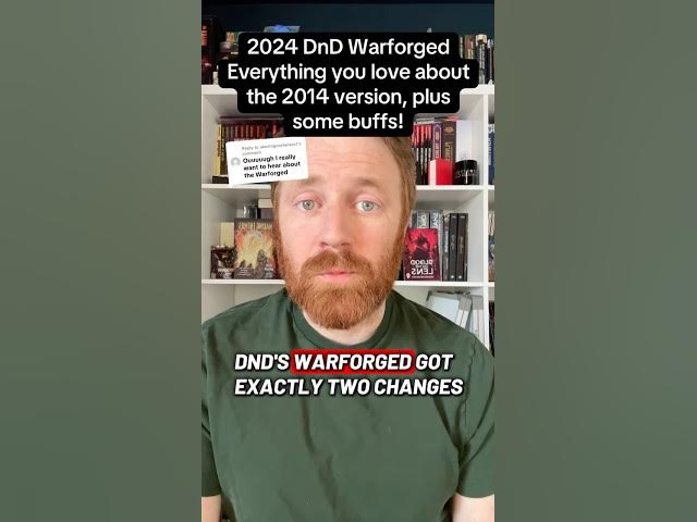 Video thumbnail for DnD’s warforged species got nothing but buffs in Forge of the Artificer