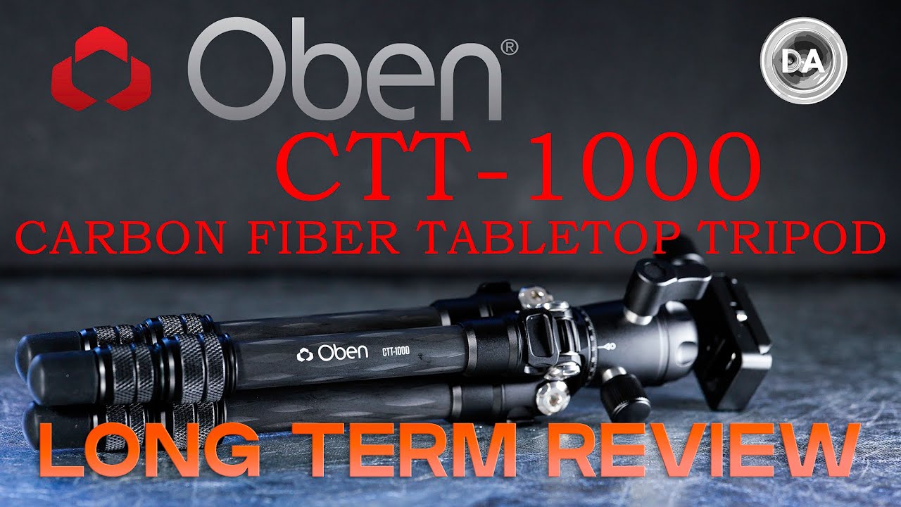 Video thumbnail for Oben CTT-1000 Carbon Fiber Tabletop Tripod Long Term Review