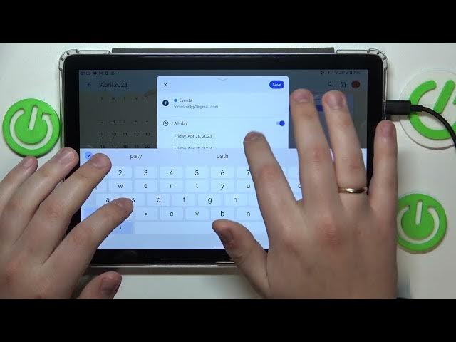 Video thumbnail for Add Event to Calendar on DOOGEE T10 Tab - Google Calendar App