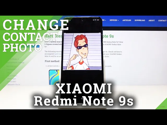Video thumbnail for How to Personalize Contact Profile in Xiaomi Redmi Note 9s – Add Photo to Contact