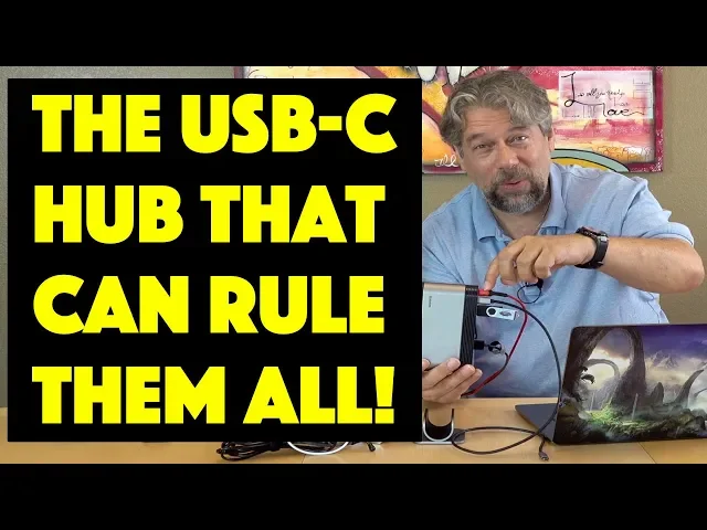 Video thumbnail for TitanHub USB-C Laptop Docking Station REVIEWED