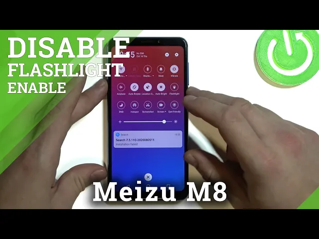 Video thumbnail for Deactivate Flashlight Mode – MEIZU M8 and Torch Option