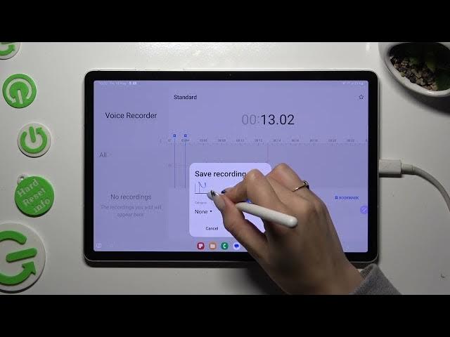 Video thumbnail for How to Record Sounds on Samsung Galaxy Tab S9 / Voice Recording App for Your Tablet