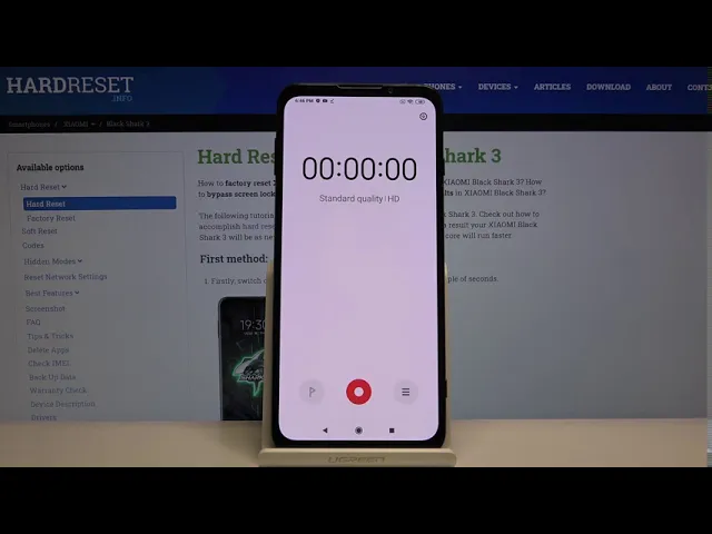 Video thumbnail for How to Record Sounds in XIAOMI Black Shark 3 – Sound Recorder Tutorial