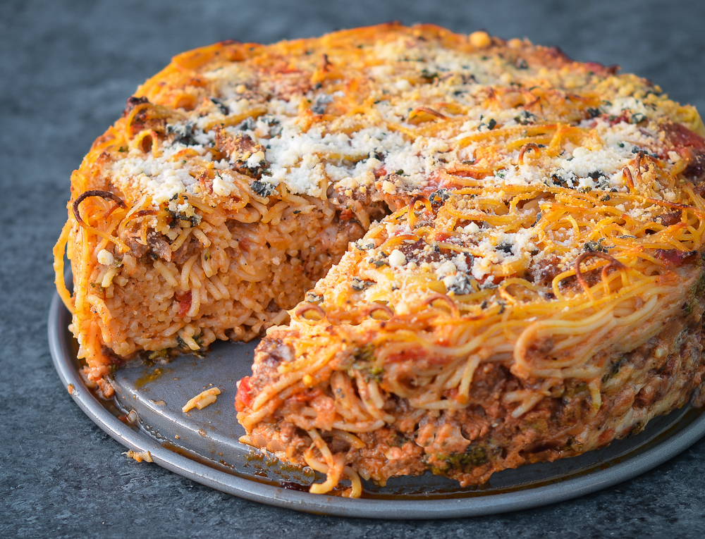 'Video thumbnail for Gail Simmons’ Epic Spaghetti Pie'
