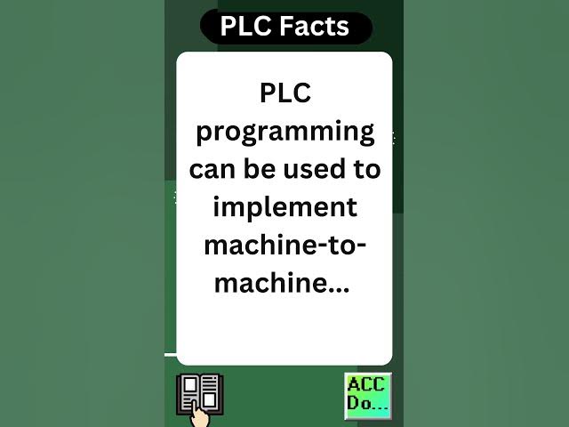 'Video thumbnail for PLC Facts - PLC programming P2P...'
