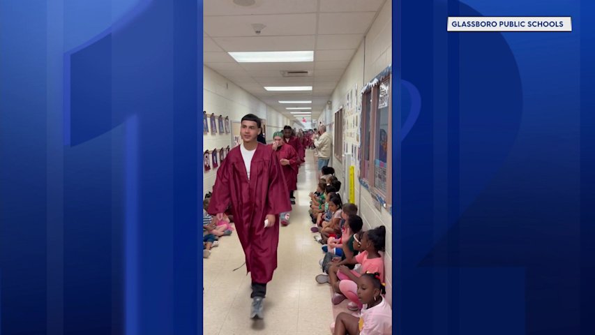 Video thumbnail for Jersey Proud: Glassboro grads fulfill tradition by returning to humble beginnings