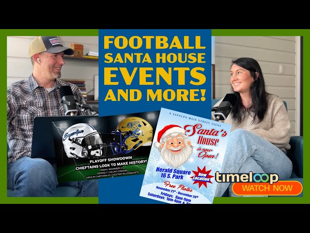 Video thumbnail for Timeloop: Football Playoffs, Santa House and More!