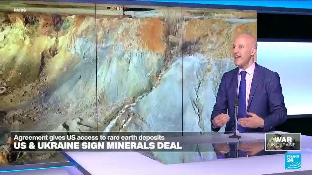 Video thumbnail for How Ukraine’s mineral agreement with the US could impact the war with Russia