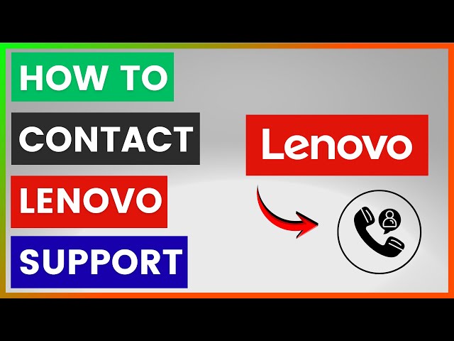 Video thumbnail for How To Contact Lenovo Support? [in 2026]