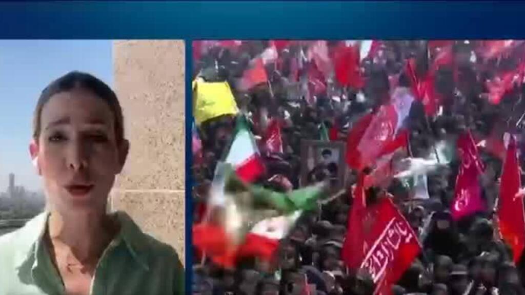 Video thumbnail for Iran holds funeral for Ali Khamenei: Attendees 'hardline factions' of society, specialist says