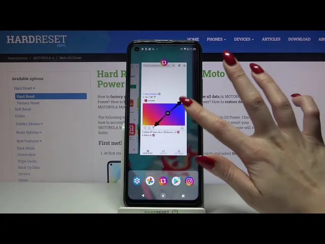Video thumbnail for MOTOROLA Moto G9 Power – Download and Save Instagram Photos