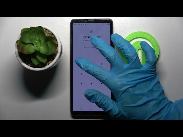 Video thumbnail for How to Add Screen Lock on SONY Xperia 10 III – Password and Pattern
