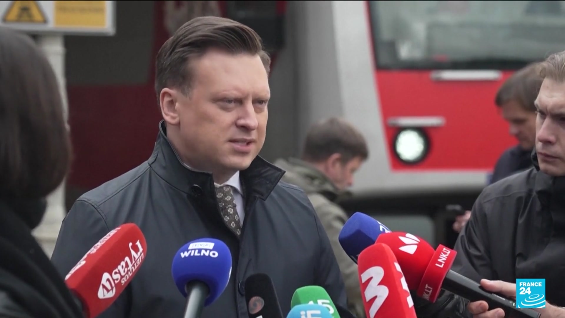 'Video thumbnail for Lithuania prepares to evacuate thousands if Ukraine war spills over'
