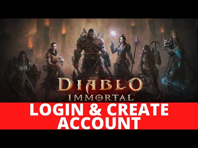 Video thumbnail for Diablo Immortal - How To Login & Create Account