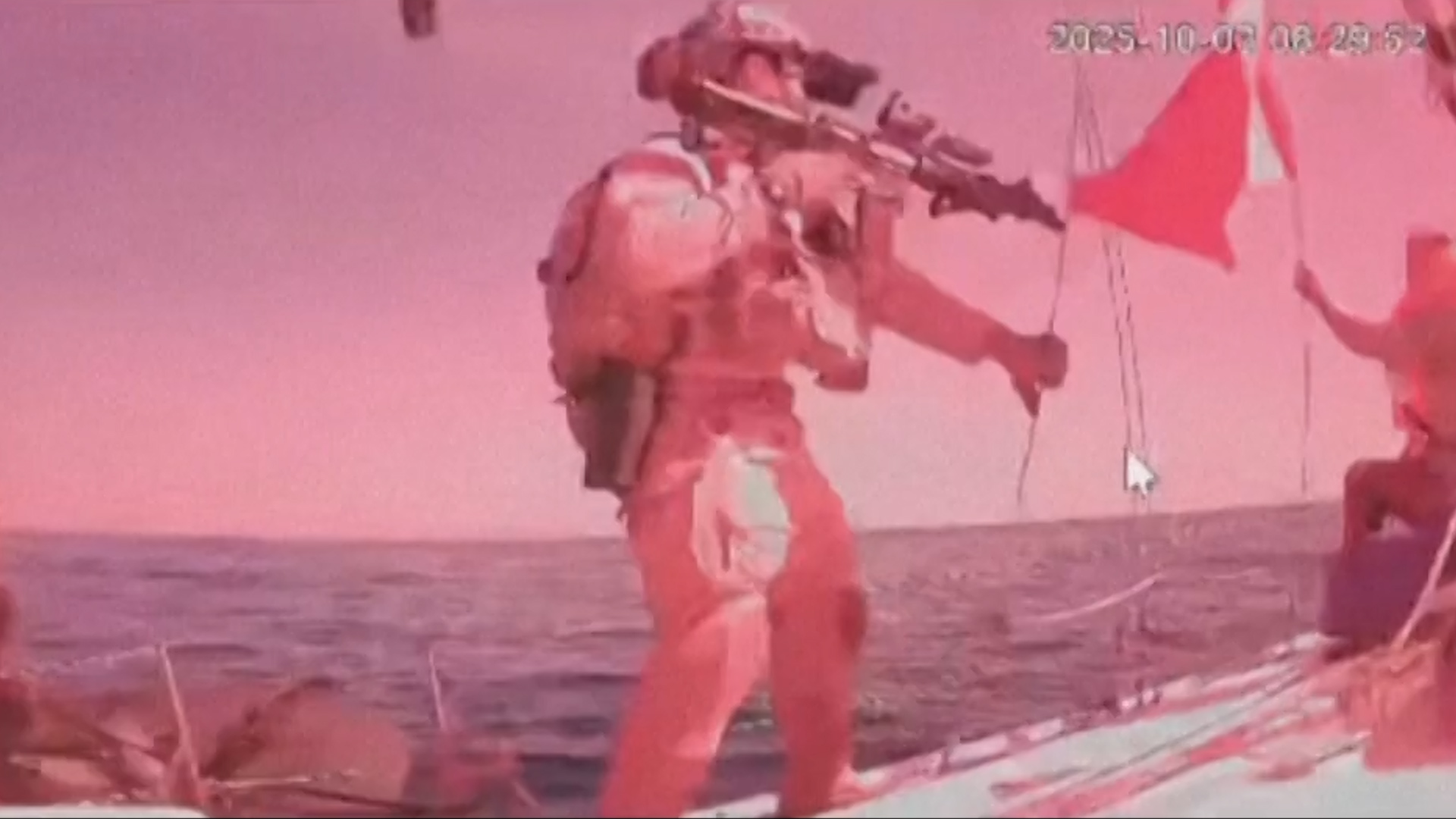 'Video thumbnail for Israeli military intercepts last Gaza Flotilla boat'