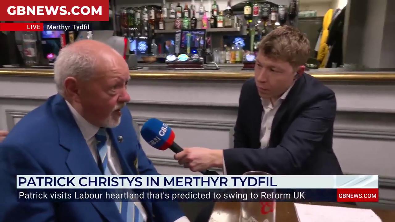 Video thumbnail for WATCH: Welsh locals tell GB News Labour 'doesn't have a chance' at next election