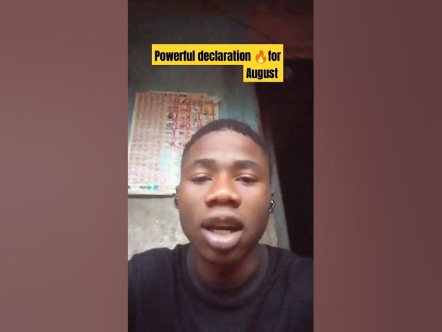 Video thumbnail for powerful declaration 🔥🔥#prayer #viral