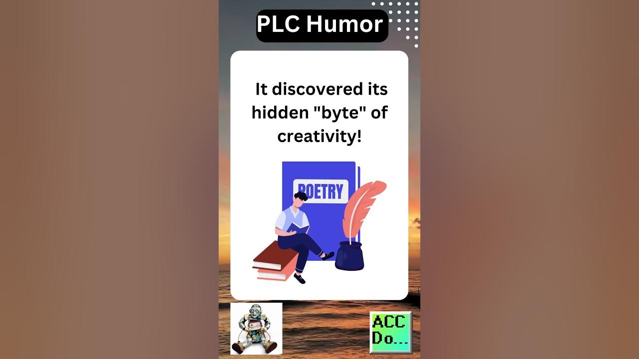 'Video thumbnail for PLC Humor #8 - Start writing poetry...'