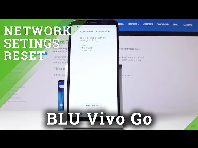 Video thumbnail for How to Reset Network Settings in BLU Vivo Go – Restore Network Defaults