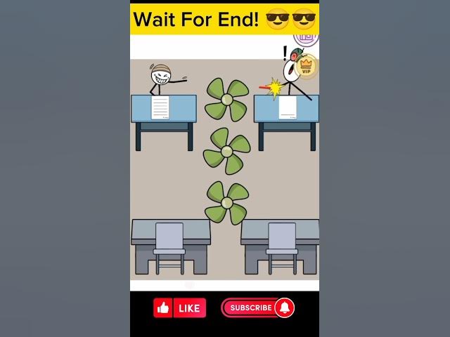 Video thumbnail for Do you done this in school life? 😎💯 Stickman #trending #funny #shorts #stickman #gaming #drawing