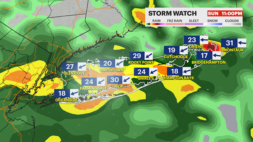 Video thumbnail for STORM WATCH: Nor’easter to bring more heavy rain and coastal flooding through Sunday night