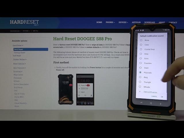 Video thumbnail for Doogee S88 Pro – Default Notification Tones | Listen Them All