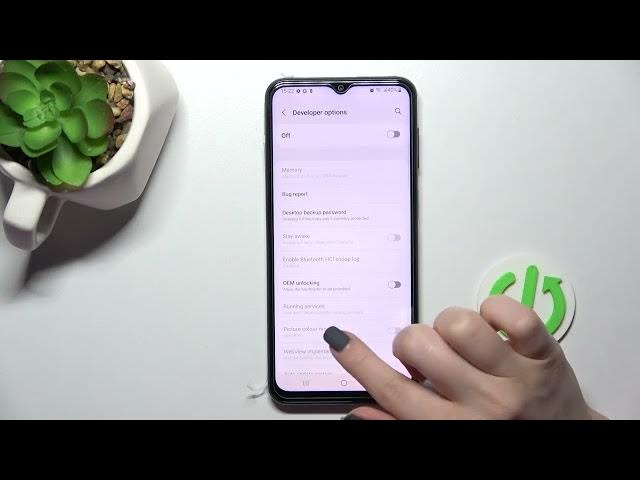 Video thumbnail for Samsung Galaxy F23 - How to Hide Developer Options