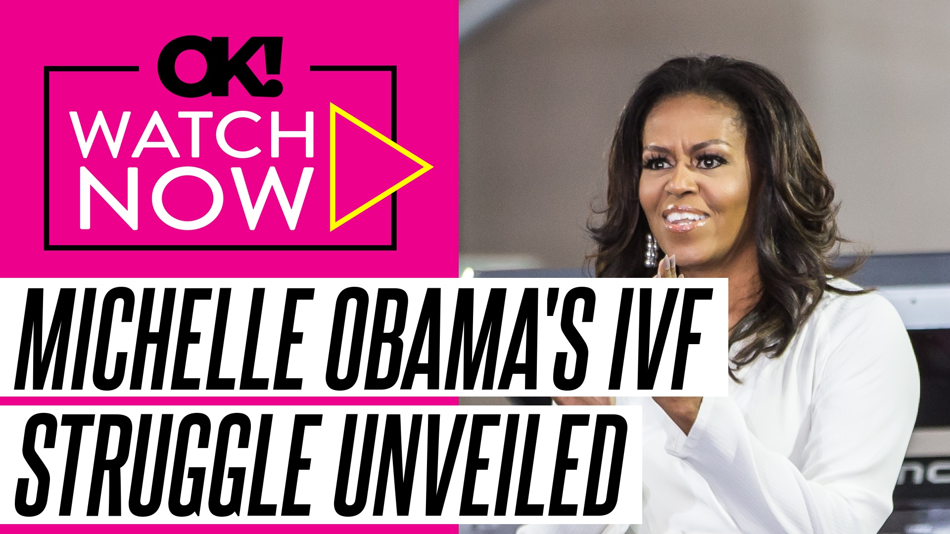 Video thumbnail for Michelle Obama Blamed Herself When She Struggled to Get Pregnant Before She and Barack Welcomed Daughters Through IVF