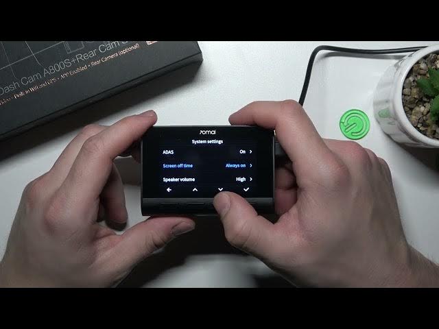 Video thumbnail for How to Enable / Disable Motion Detection for Vehicle Ahead on 70mai DashCam A800S?