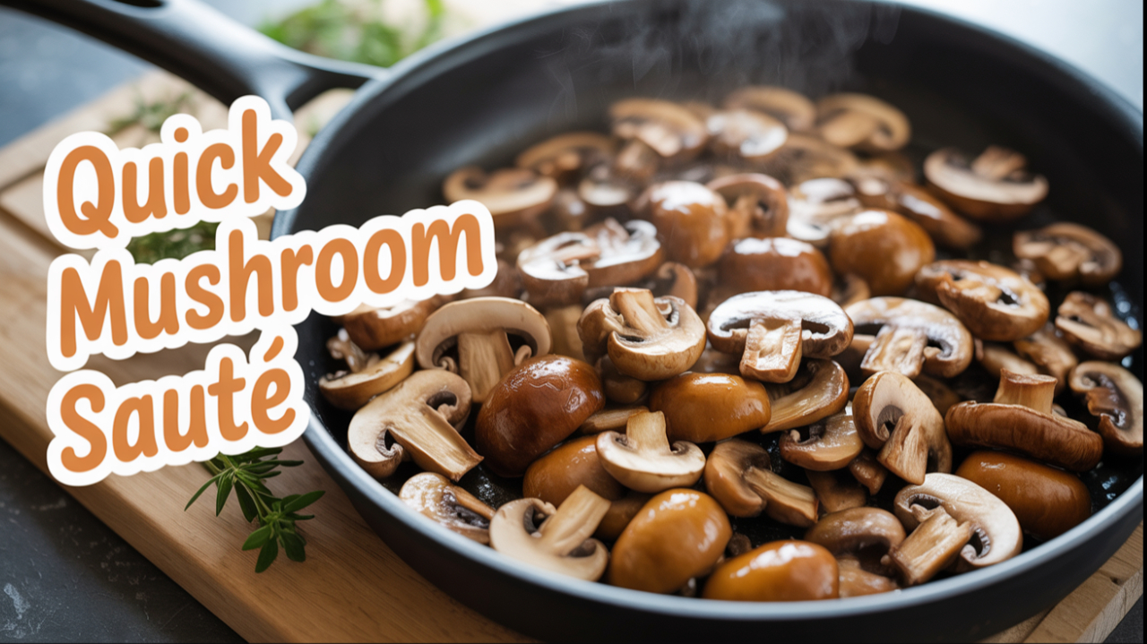 Video thumbnail for Sauteed Mushrooms