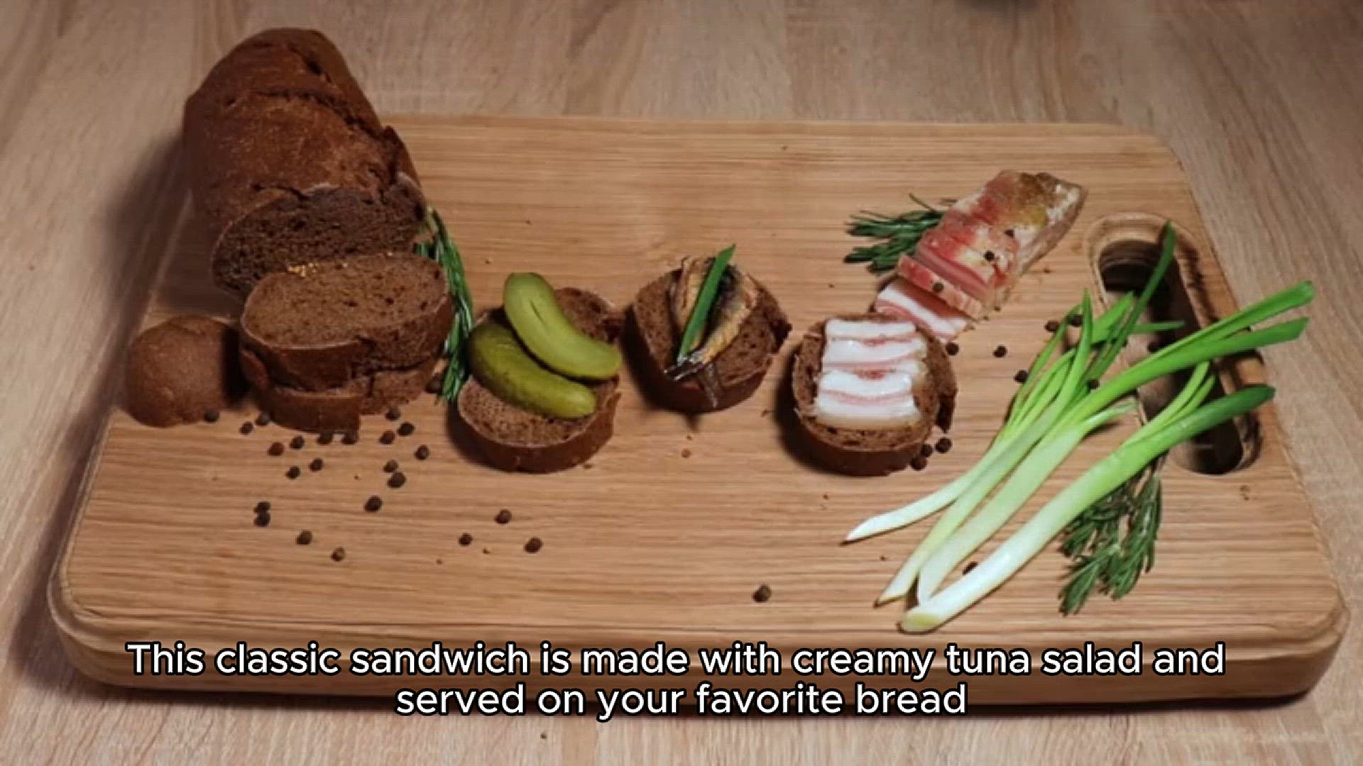 Video thumbnail for tuna salad sandwich recipe
