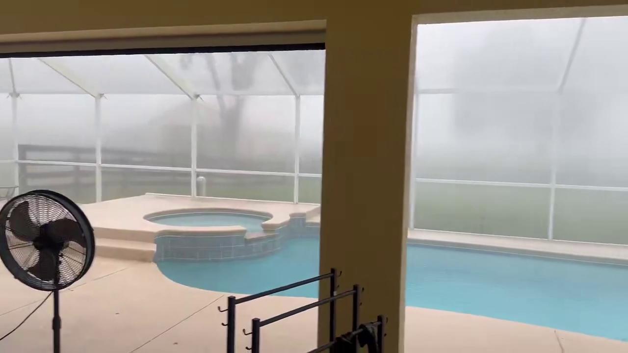 Video thumbnail for US: Tropical Downpours Bring Showers to North Central Florida.