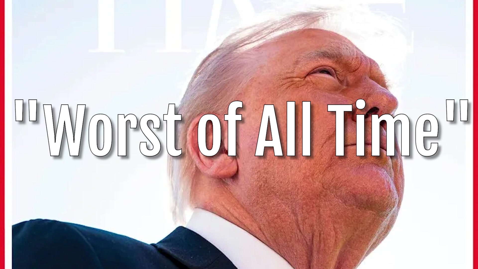 'Video thumbnail for Donald Trump's TIME Magazine Cover Has The President Fuming'