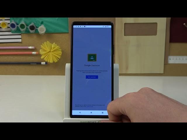 Video thumbnail for Sony Xperia 10 IV - How To Install & Join Google Classroom
