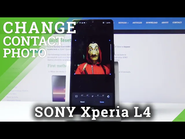 Video thumbnail for How to Add Photo to Contact in SONY Xperia L4 – Add Contact Picture