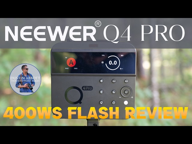 Video thumbnail for Neewer Q4 Pro 400Ws Flash Review | Overpowering the Sun
