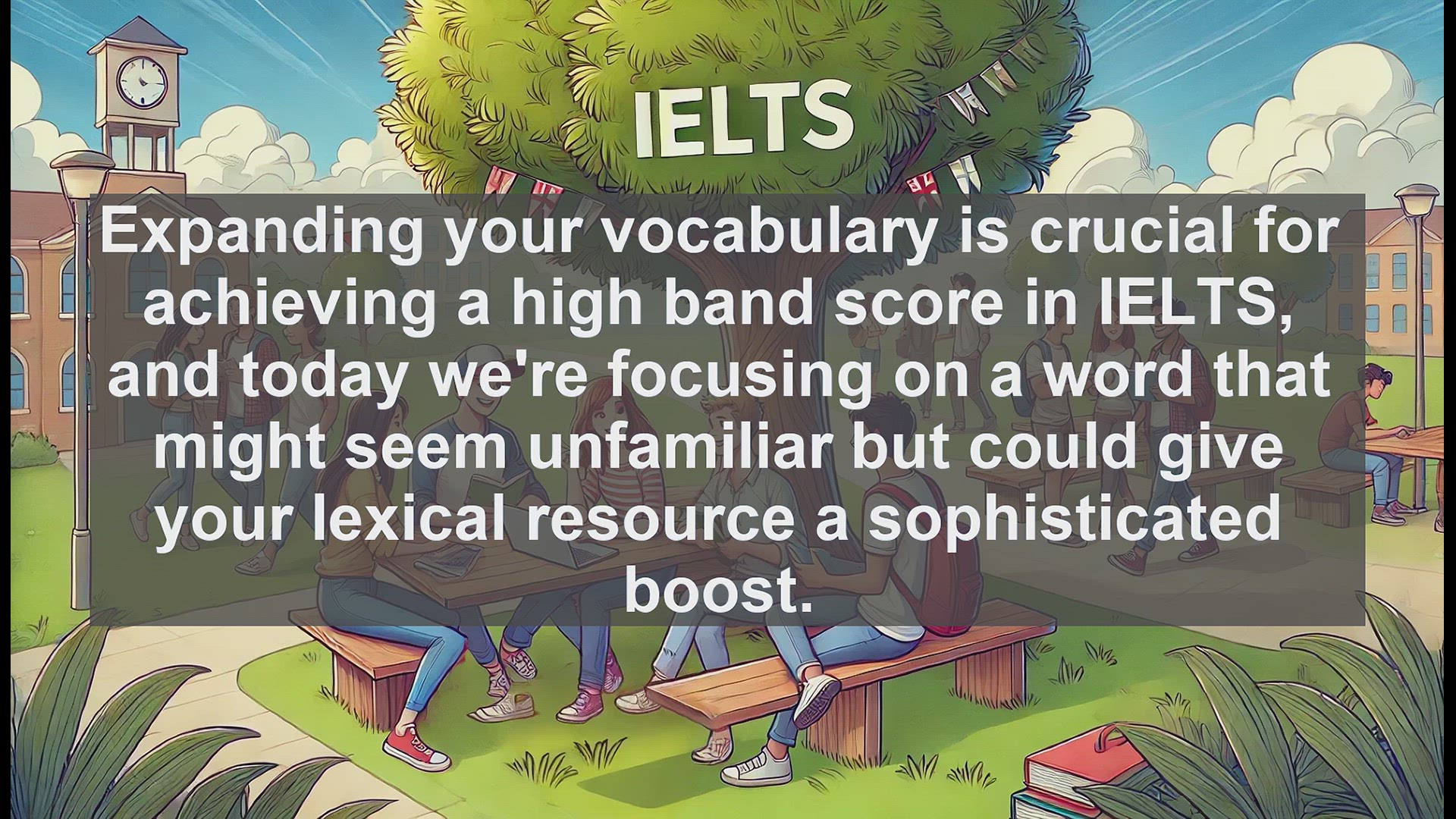 'Video thumbnail for 5000 Must Know IELTS 8.0 Vocabulary - IELTS Vocabulary Boost: Understanding and Using 'Lune''