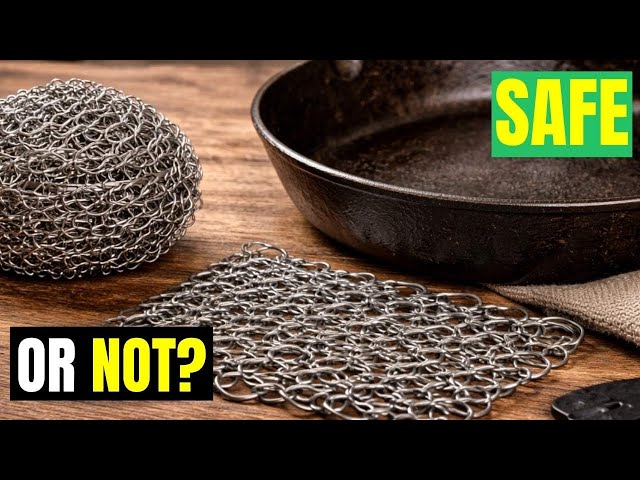 Video thumbnail for Can I Use A Chainmail Scrubber On A Cast Iron Skillet (Or Will It Ruin It?)