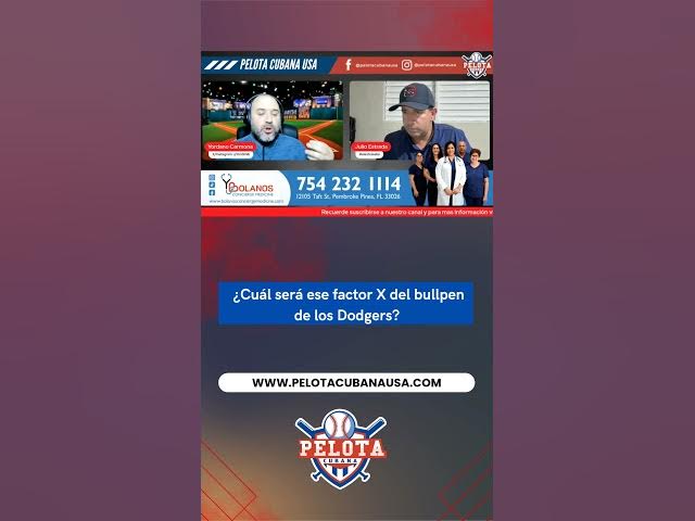 Video thumbnail for ¿Cuál será ese factor X del bullpen de los Dodgers?