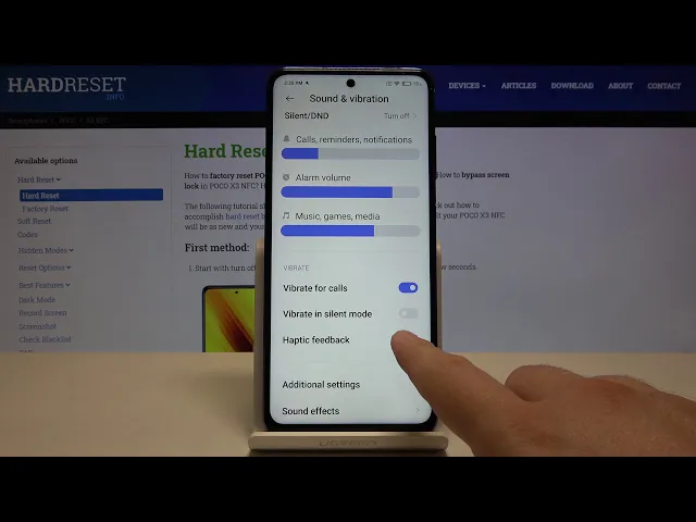 Video thumbnail for How to Change Vibration Settings in XIAOMI Poco X3 – Find Vibration Modes