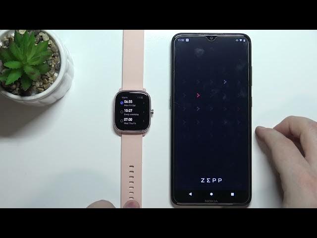 Video thumbnail for How to Set Alarm Clock on AMAZFIT GTS 2 Mini – Schedule Alarms
