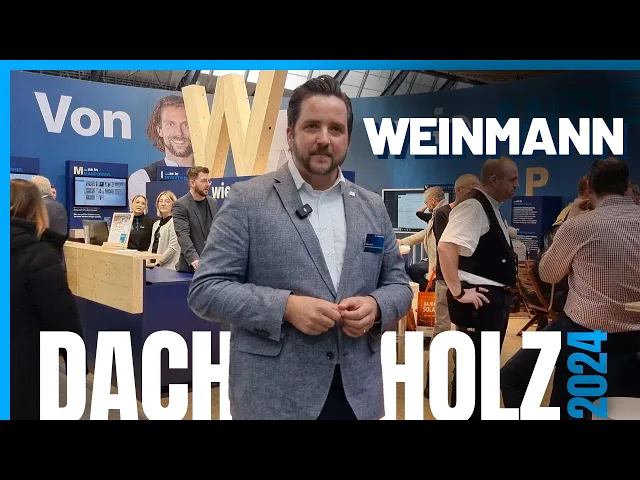 Video thumbnail for Noutățile Weinmann la DACH+HOLZ 2024