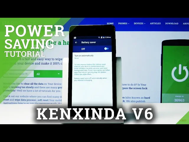 Video thumbnail for How to Enable Power Saving Mode on KENXINDA KXD V6 – Battery Life Increase