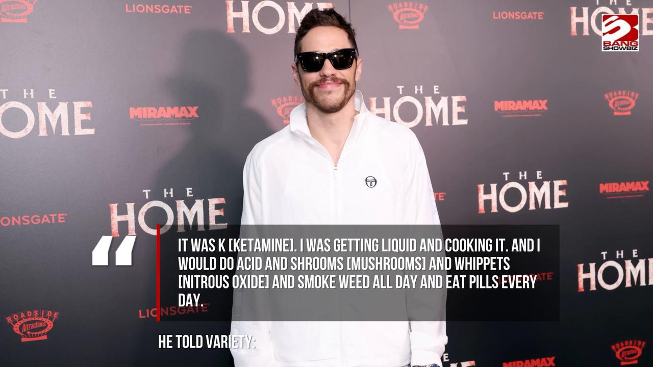 Video thumbnail for Pete Davidson's drug addiction 'got scary'